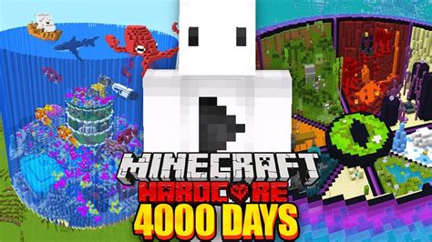 Ich habe 4000 Tage in Minecraft Hardcore überlebt GANZER FILM YouTube