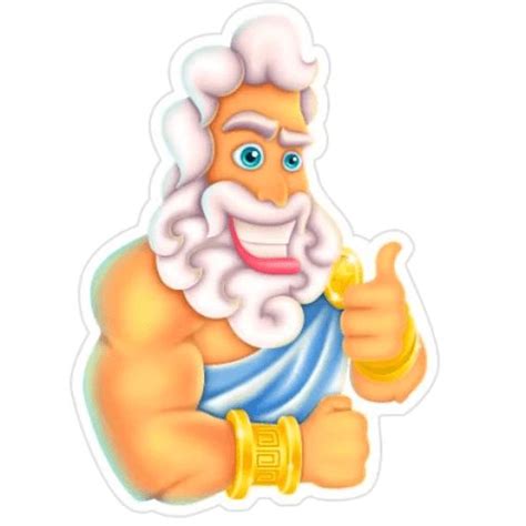 Набор стикеров для Telegram «Зевс»