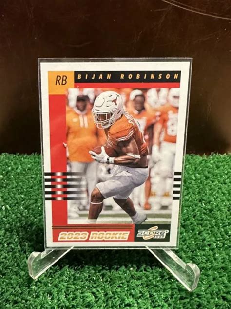 Panini Score Bijan Robinson Recrue R Tro Rc Atlanta Falcons Eur