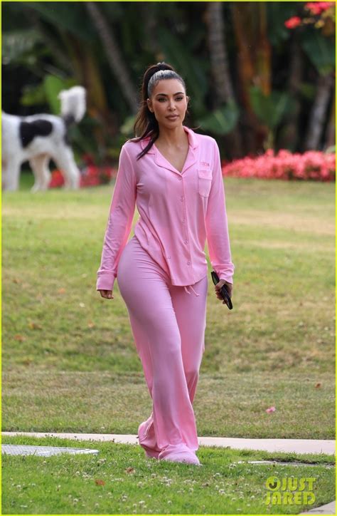 Kim Khloe And Kourtney Kardashians Are Barbie Girls In Hot Pink Looks