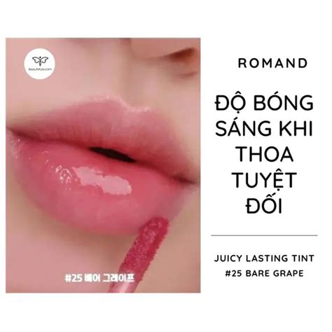 Son Romand Bare Grape Màu Hồng Nude Chính Hãng Giá Tốt