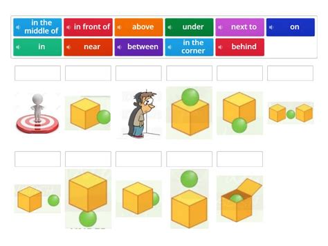 EF Pre Int 1C Prepositions Of Place Match Up