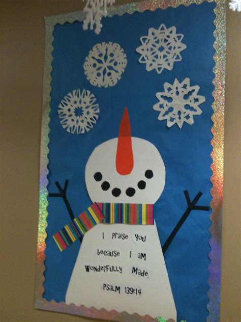 Winter Religious Bulletin Boards