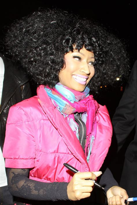 Nicki Minaj Curly Hairstyles
