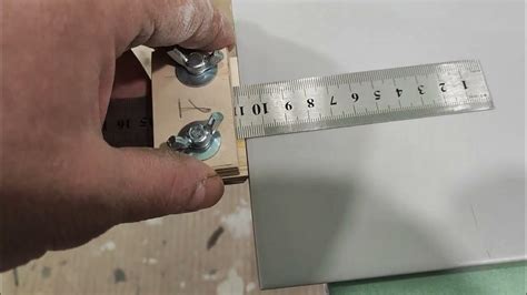 Упор для линейки для серийной разметки плитки - YouTube