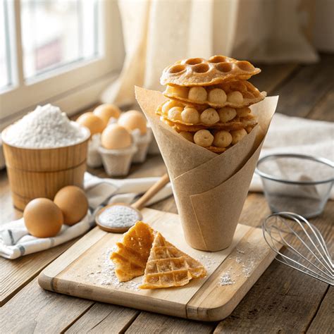 chinese egg waffles recipe hong kong bubble waffles