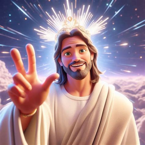 Jesus pixar Carinho em palavras Cristianismo Emoticons engraçados