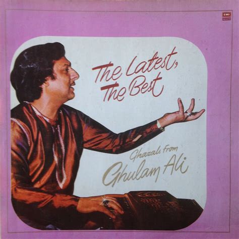 latest   ghazals  ghulam ali lp record rgh india
