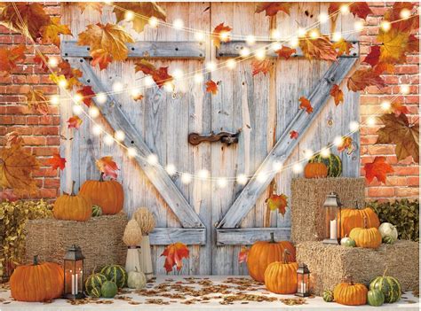 Amazon Funnytree 8x6FT Fall Thanksgiving Photography Backdrop