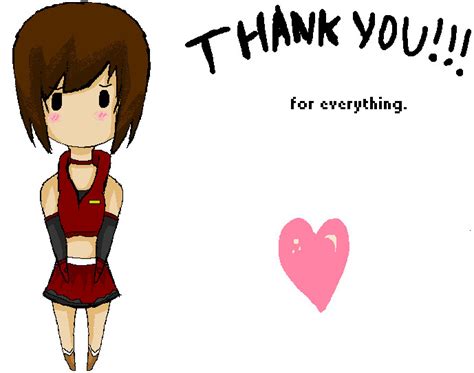Meiko Chibi Thank You By Foreverotaku On Deviantart