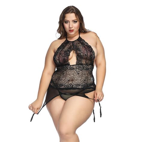 Sexy Lingerie Sleepwear Lace Womens Dress Underwear Babydoll Nightwear Plus Size Ebay