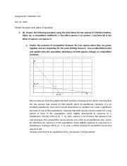 assignment 3.docx - Assignment 3 BIOLOGY 215 Oct. 27 2022 VALUE=30 ...