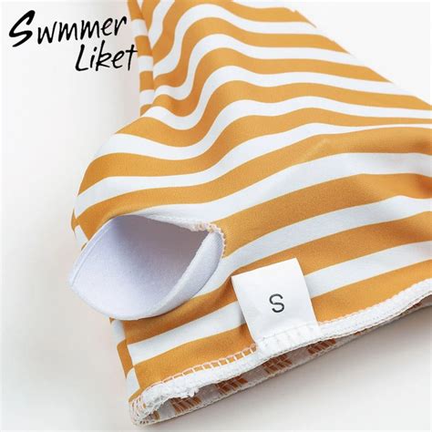 Free Shipping Sexy Striped Bikini Push Up High Cut Swimwear Jkp