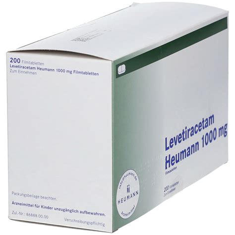 Levetiracetam Heumann Mg St Mit Dem E Rezept Kaufen Shop