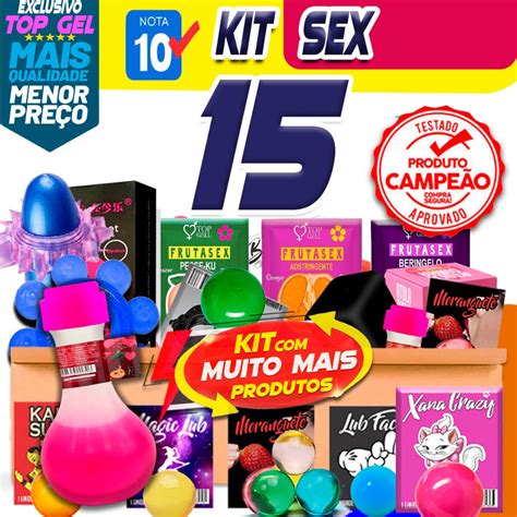 Kit sex shop Produtos especiais eróticos top gel sexy lubrificante