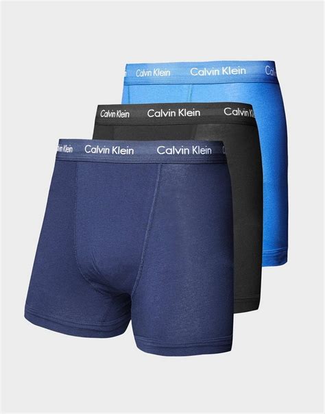 Black Calvin Klein Underwear 3 Pack Trunks Jd Sports Nz