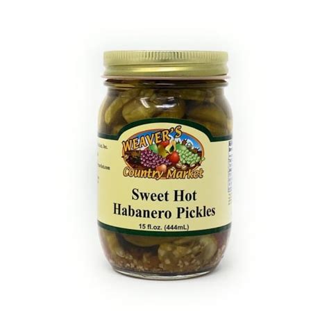 Sweet Hot Habanero Pickles 15 Oz Delivery In Murfreesboro TN Tag Z Premier Meat Shop