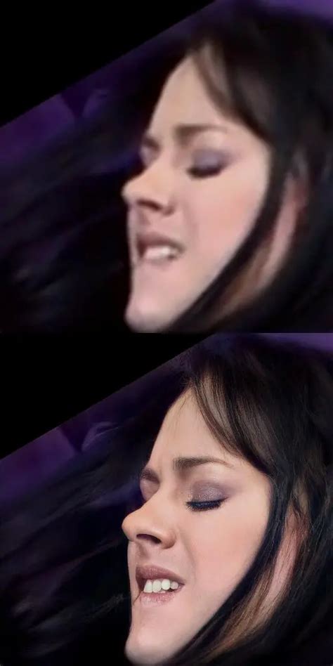 Cute Brunette Bites Lip Out Of Pleasure Scrolller