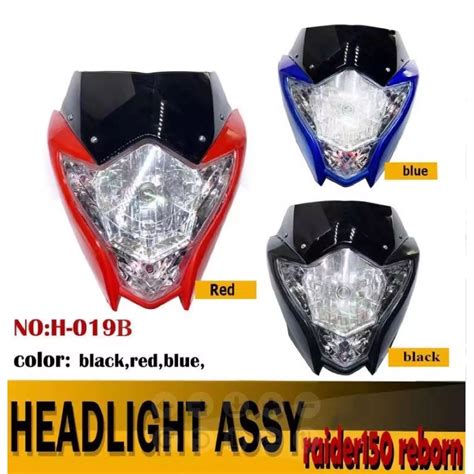 Raider New Reborn Headlight With Cowling Motorcycle Raider New