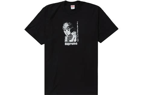 Supreme Freaking Out Tee Black Men's - FW23 - US