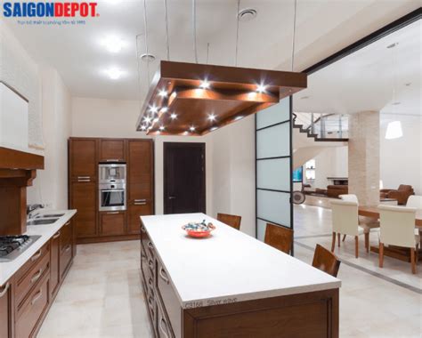 cach chon mat ban bep cho khong gian bep cua ban