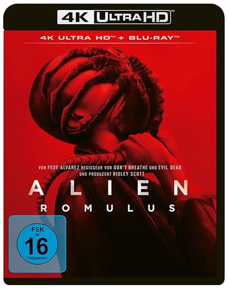 Alien Romulus 4k Ultra Hd Blu Ray Amazonit Spaeny Cailee