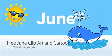 June Month Clip Art