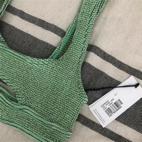 Bond Eye Swim Bond Eye Mint Lurex Bikini Set Poshmark