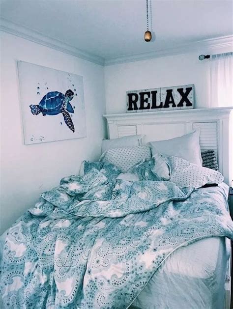 Surfer Beach Bedroom Ideas Aesthetic Bedroom Dorm Room Decor