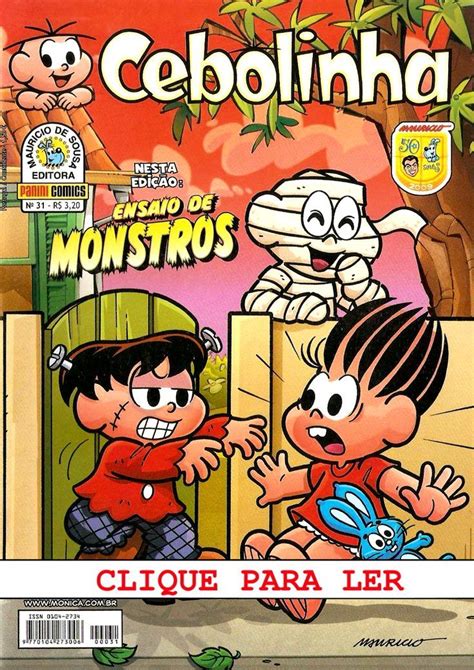 Revistinha do Cebolinha Nº31 editora Panini Ensaio Monstro Turma