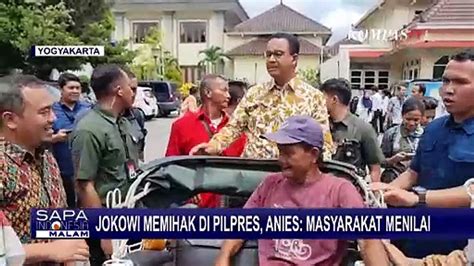 Soal Presiden Boleh Kampanye Dan Memihak Anies Pertanyakan Netralitas