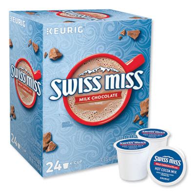 Swiss Miss Milk Chocolate Hot Cocoa K Cups Box GMT