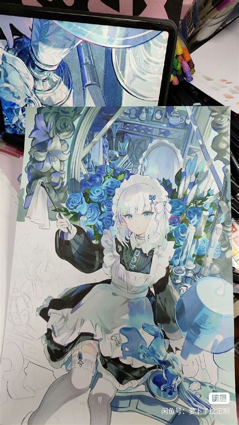 Bigradish S Fuzichoco Japanese Anime Girl Hot Sexy Hand Drawing With Marker