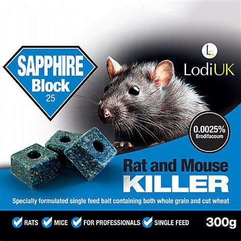 rat mouse poisoning blocks max strength bait blocks single feed