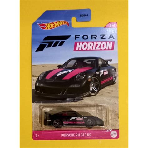 Jual Hot Wheels Forza Horizon Porsche Gt Rs Card Jelek Shopee Indonesia