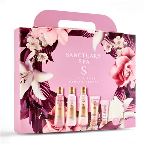 sanctuary spa lily rose pamper parcel gift set sanctuary spa