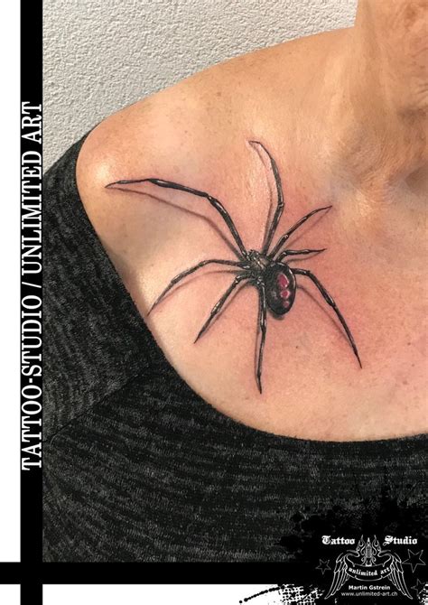 Realistische Spinne Tattoo Realistic Spider Tattoo Graues Tattoo