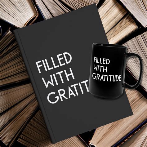 Gratitude Journal And Coffee Mug T Set Reflektion Design