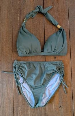 Venus 2 Piece Army Green Bikini Top Fits 32DD 34 D Or 36C Bottom Is