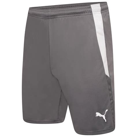 Puma Team Liga Shorts Smoked Grey Total Football Direct