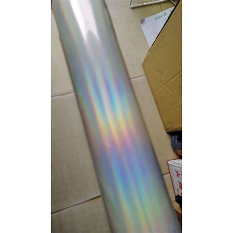Zonesun New Color Holographic Transparent Grey Hot Stamping Gold Foil Paper Rolls Heat Transfer