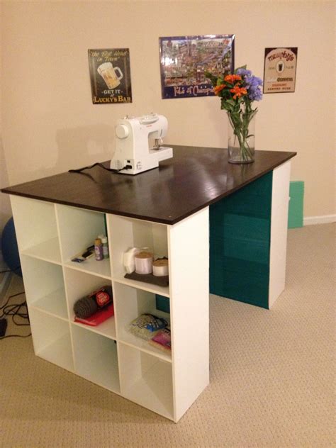 Crafts Table With Storage Decoomo