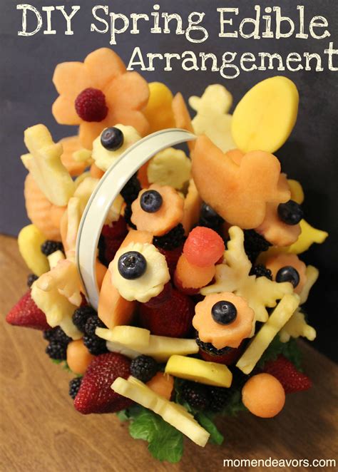 Make Your Own Edible Arrangement Perfect For Spring Mom Endeavors