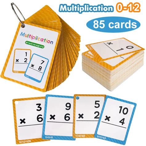 Times Tables Flash Cards With Answers Infoupdate Org