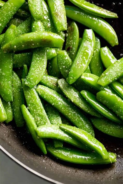 Buttery SautÉed Sugar Snap Peas