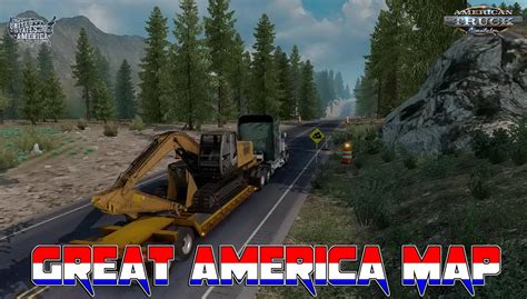 Discover North America Map V164 154x For Ats