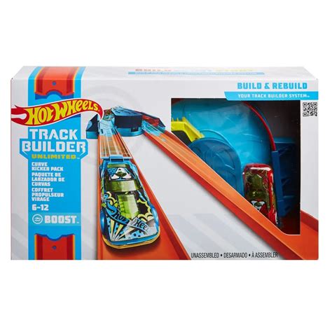 Hot Wheels Track Builder Unlimited Curve Kicker Pack Kidinn