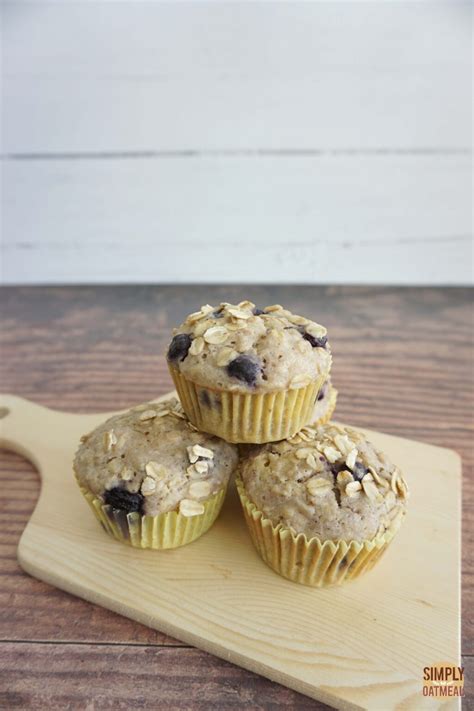 Easy Oatmeal Muffins (6 Brand New Recipes!) - Simply Oatmeal