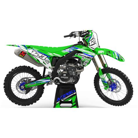 Custom Dirt Bike Graphics Kit Kawasaki Evs Patriot Custom Graphics Mx