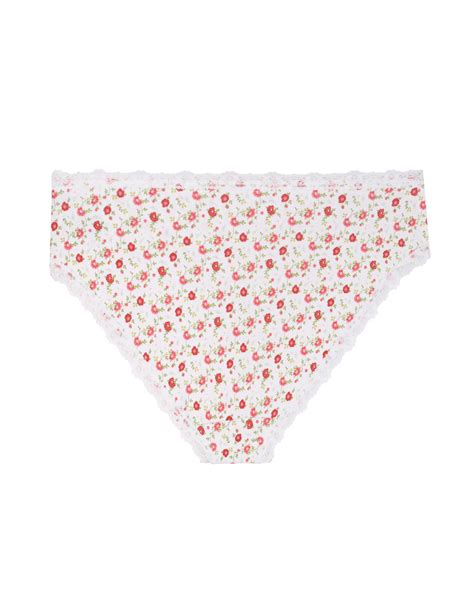 Majtki Damskie Figi Bikini Bawe Niane Z Koronk Pak Wielokolorowy Sklep Moraj